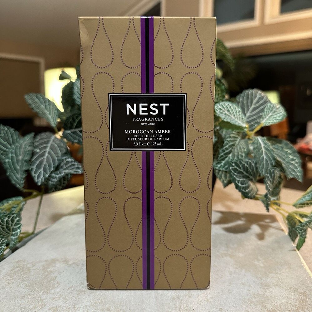 NEST New York Fragrances  Reed Diffuser Pumpkin Chai  Fragrance W/ 5 Reeds